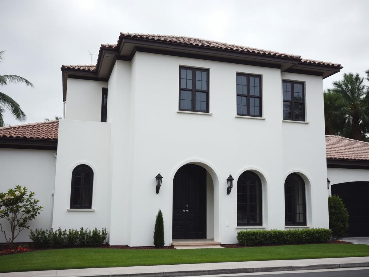 Stucco Exterior — after